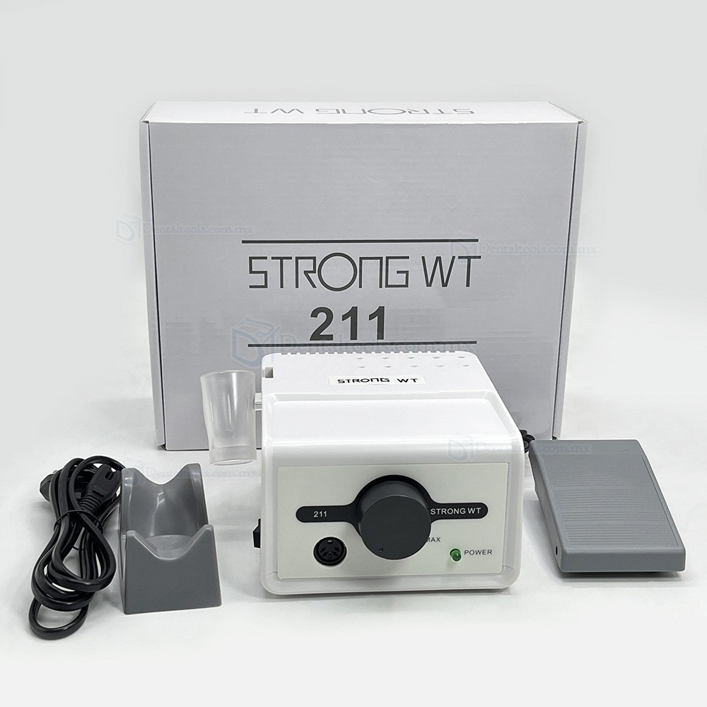 Strong 211 Micromotor dental de 35000RPM con pieza de mano tipo E
